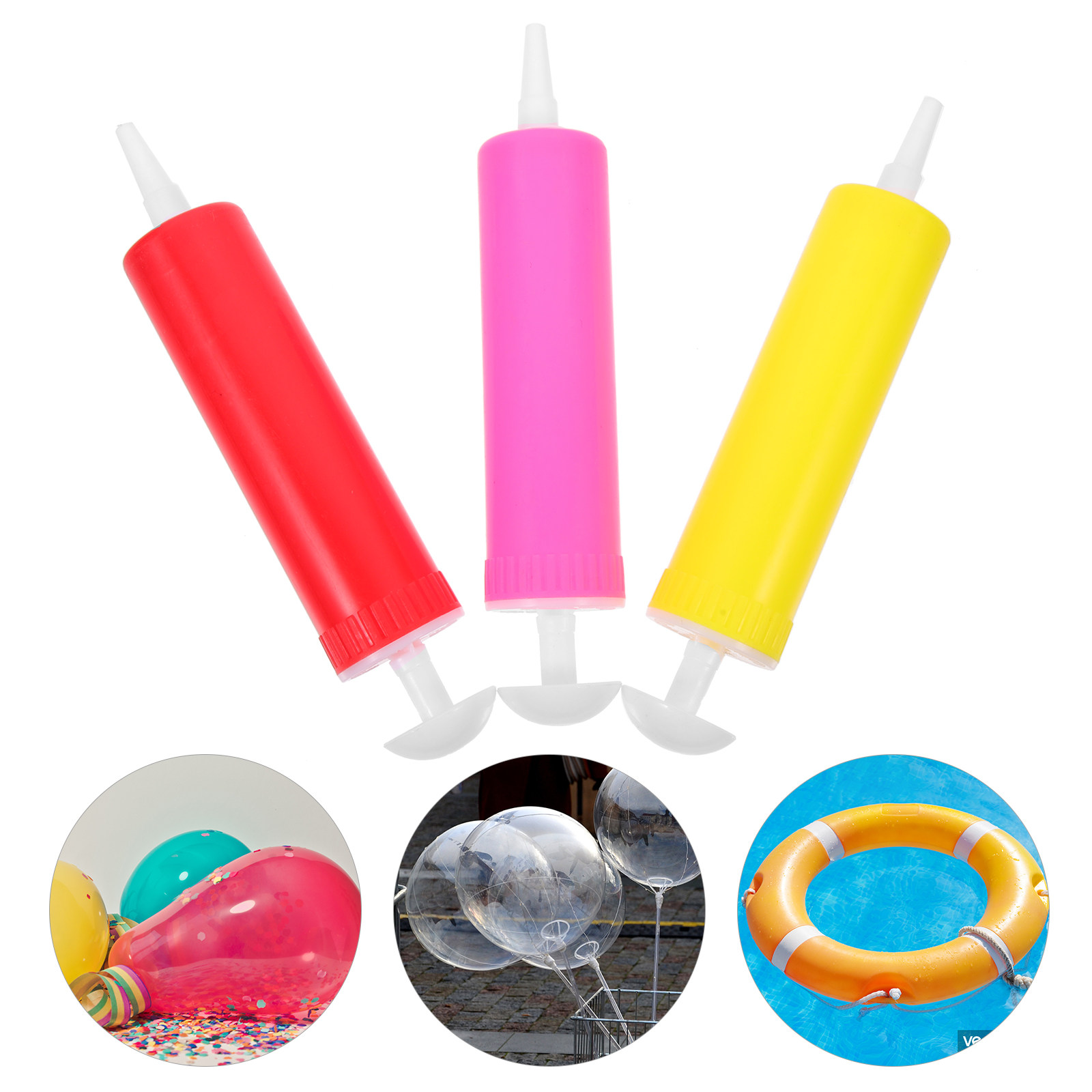 Balloon Pump Hand - 10 Adet Çok Amaçlı, Elde Kullanılan