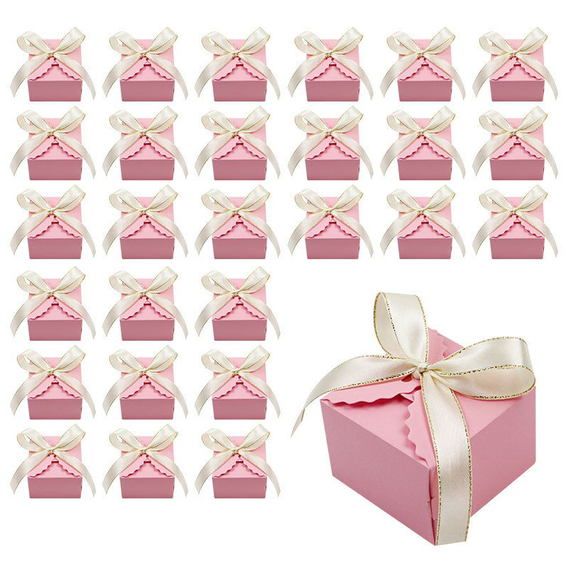 Event Party Box - 10/20 adet Kraft kağıt hediye kutusu