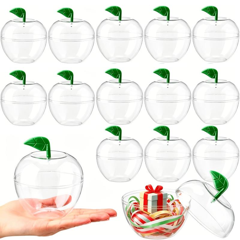 30 Adet Şeffaf, Elma Şeklinde  - Event Party Box incelemesi ve fiyatı