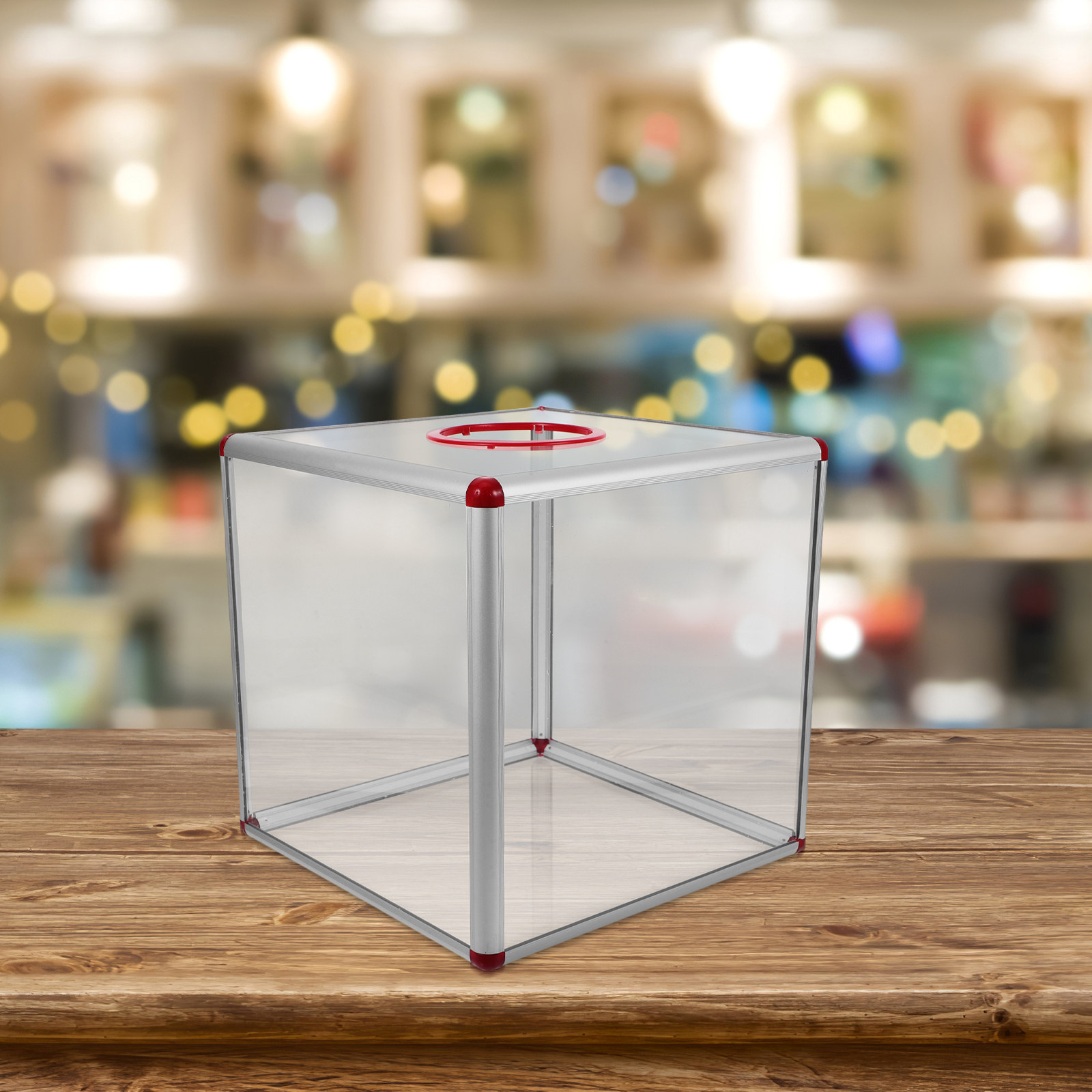 Büyük, Şeffaf Akrilik Çekiliş  - Event Party Box incelemesi ve fiyatı