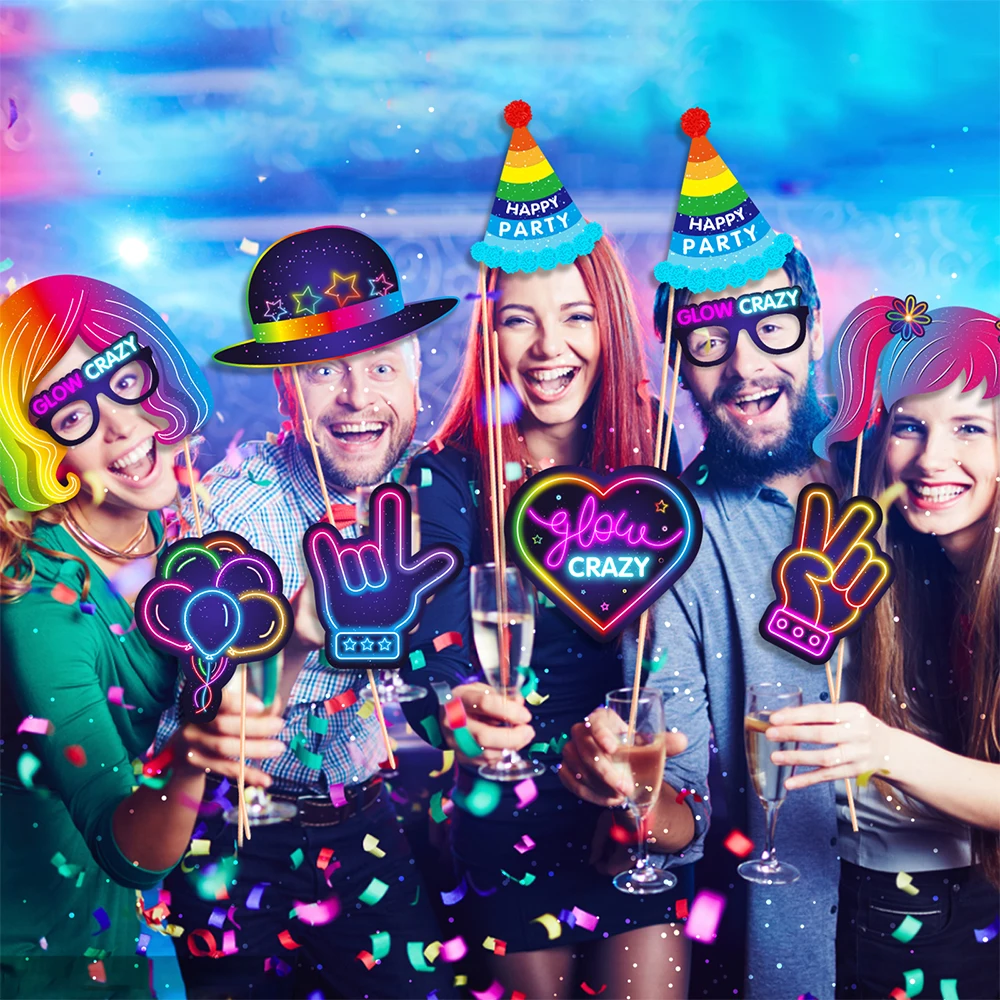 Glow Neon Glow için parti foto - Let'S Party Event Supply incelemesi ve fiyatı