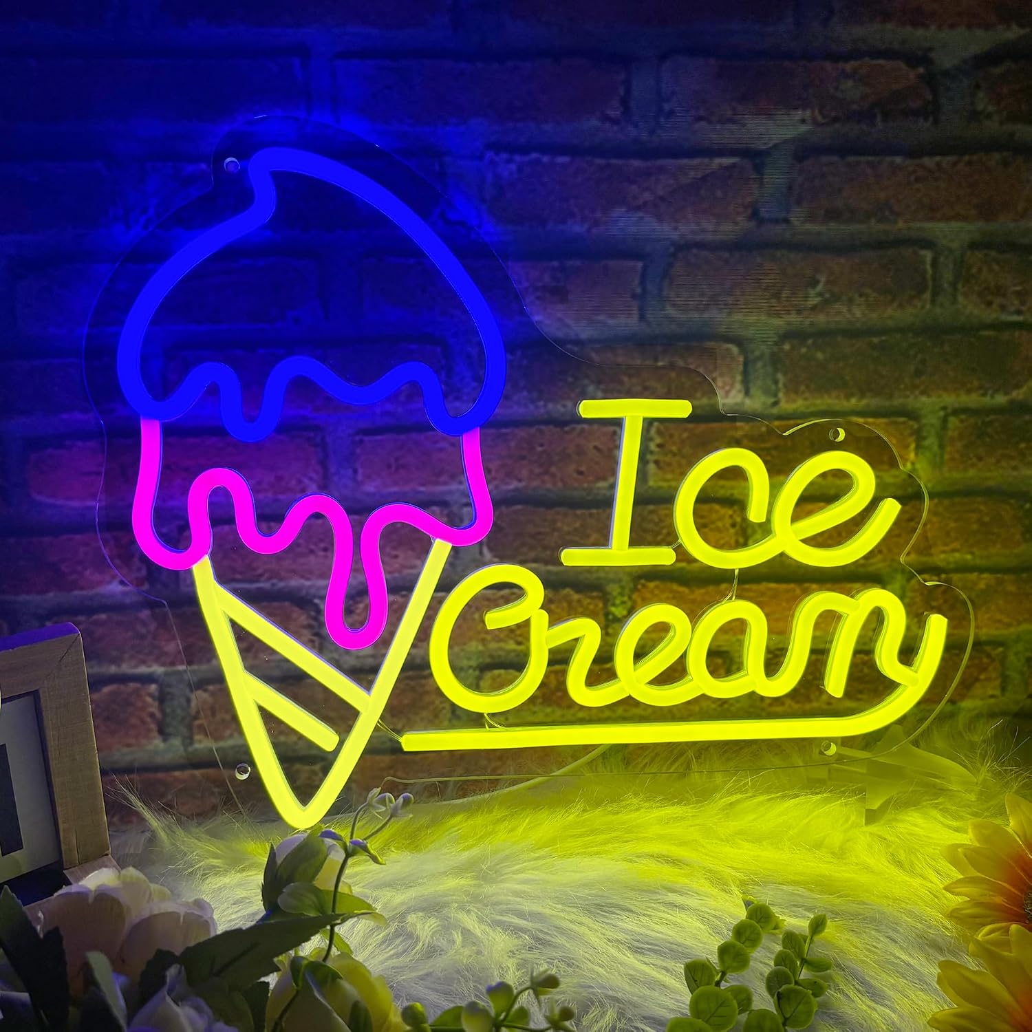Dondurma Neon Tabelası Kısılab - Neon Sign Party incelemesi ve fiyatı