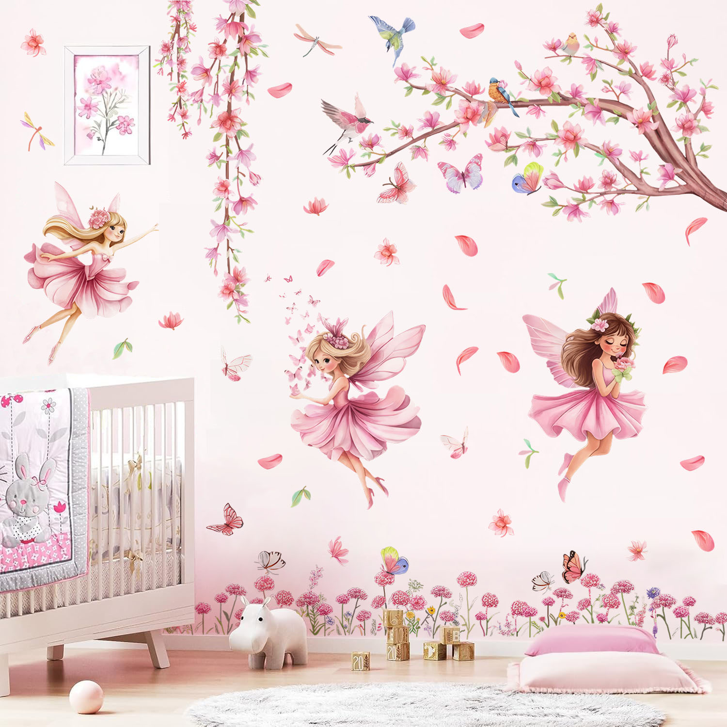 Pembe Kelebek Ağacı Peri Çiçek - Flower Wall Panel incelemesi ve fiyatı