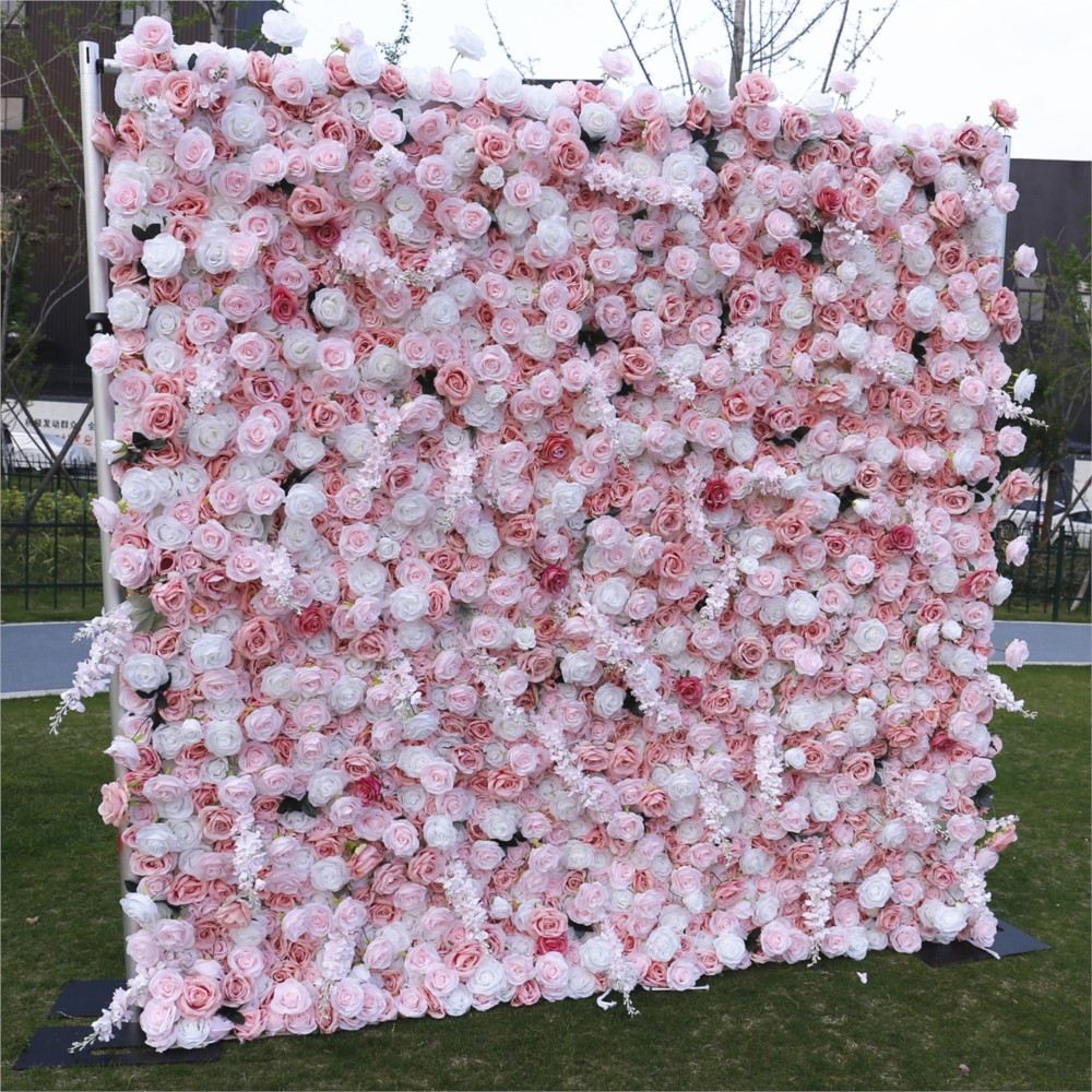 Uflower 5D Pembe Beyaz Gül Kum - Flower Wall Panel incelemesi ve fiyatı