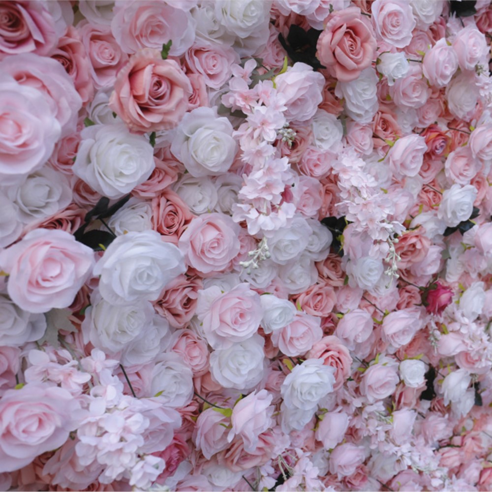 Uflower 5D Pembe Beyaz Gül Kum - Flower Wall Panel incelemesi ve fiyatı