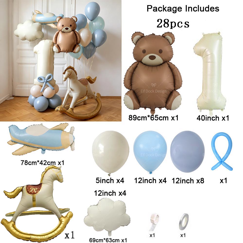 28 Adet 3D Truva Atı Balonu Ma - Event & Party Supply Photos incelemesi ve fiyatı