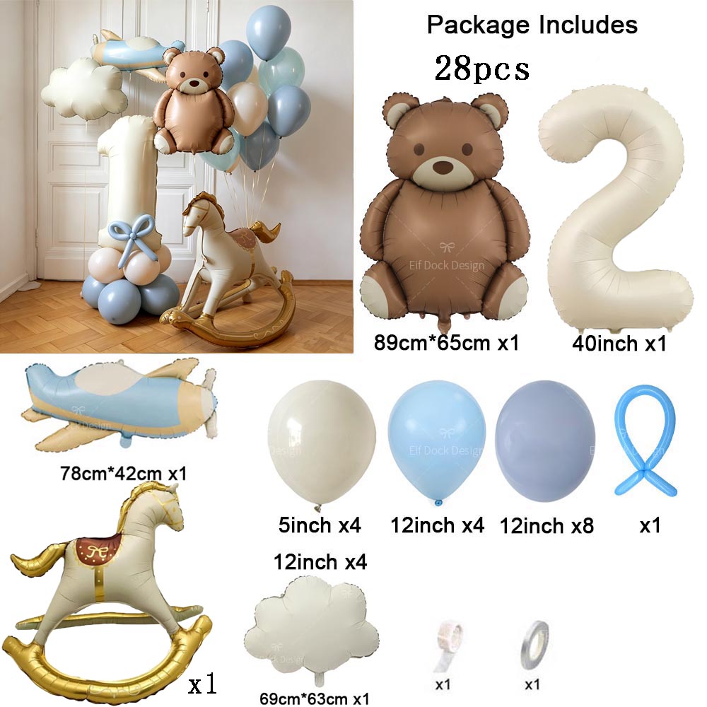 28 Adet 3D Truva Atı Balonu Ma - Event & Party Supply Photos incelemesi ve fiyatı
