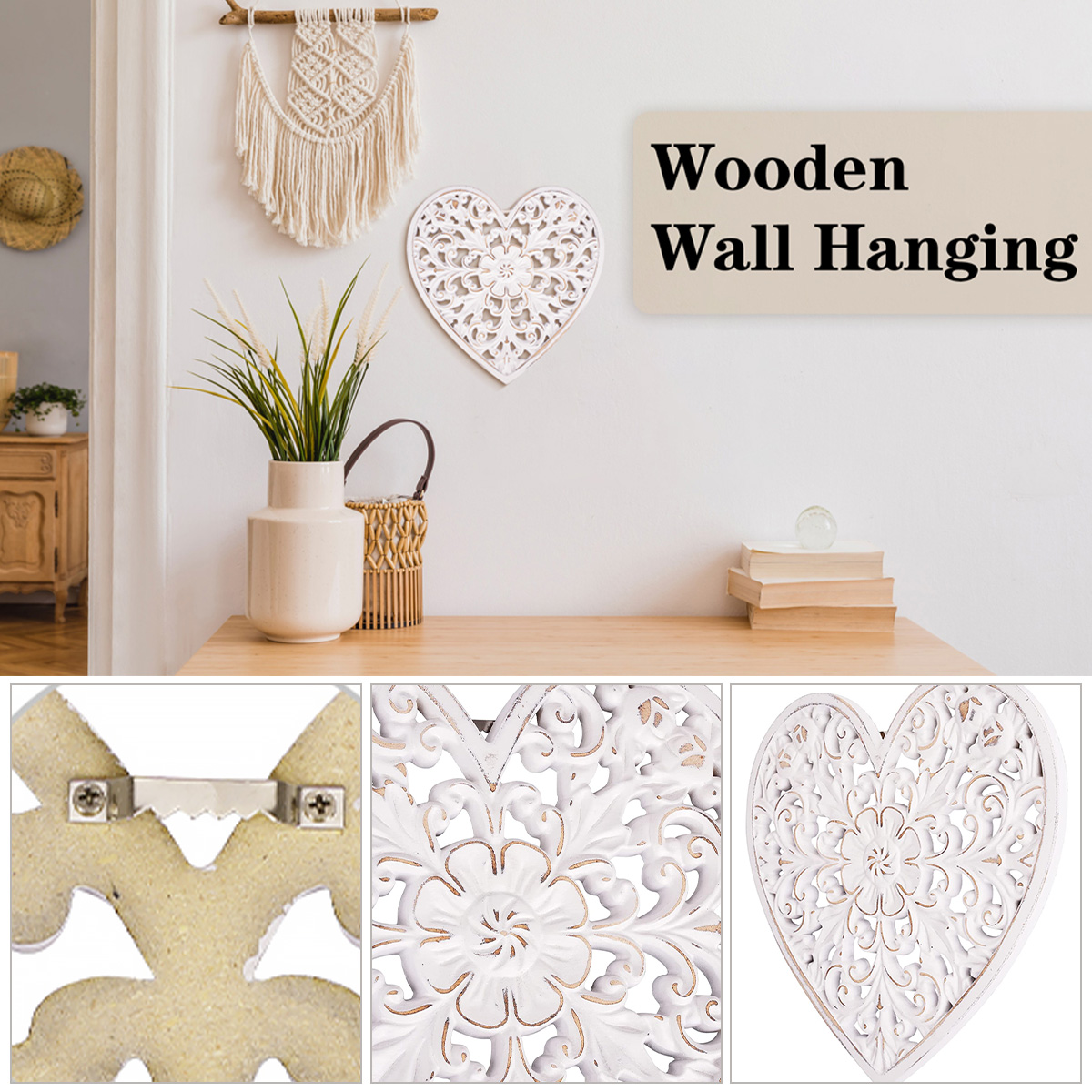 Ahşap Duvar Dekor Çiçek Hollow - Flower Wall Panel incelemesi ve fiyatı