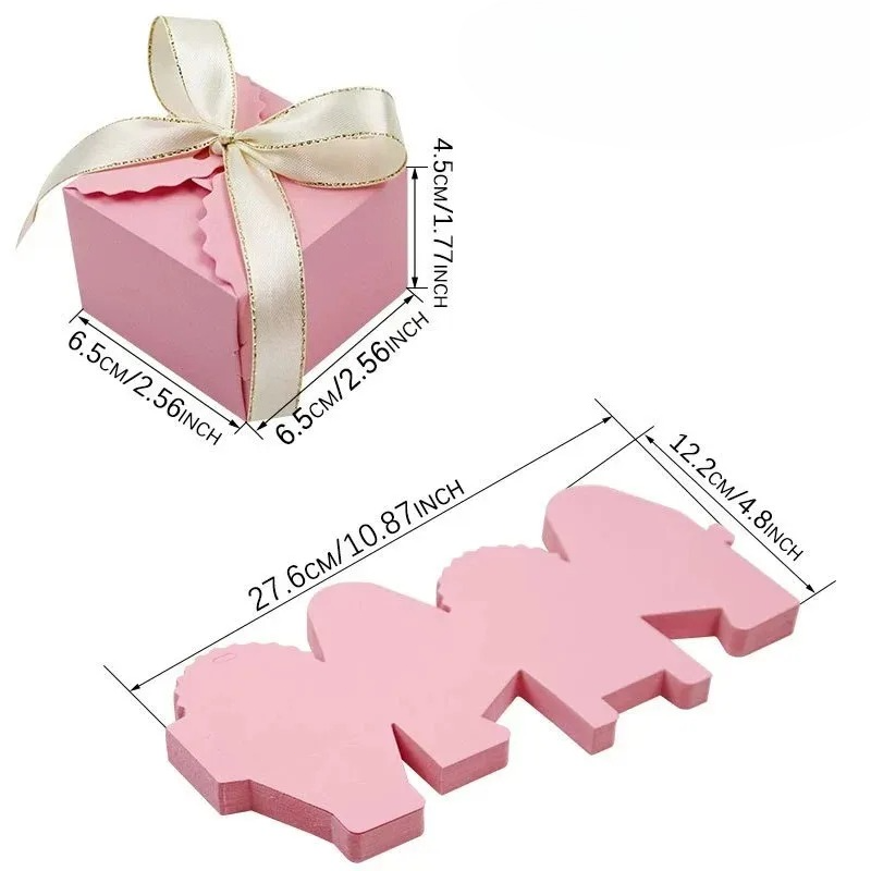 10/20 adet Kraft kağıt hediye  - Event Party Box incelemesi ve fiyatı