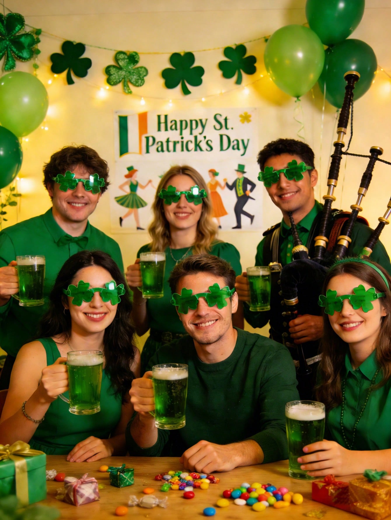 12/6/1 Çift St. Patrick Günü T - Event & Party Supply incelemesi ve fiyatı