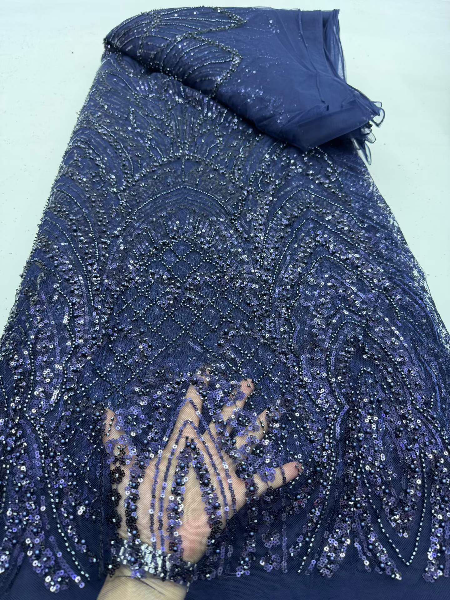 Lüks Afrika Dantel Kumaşı 2026 - Glitter Tablecloth incelemesi ve fiyatı