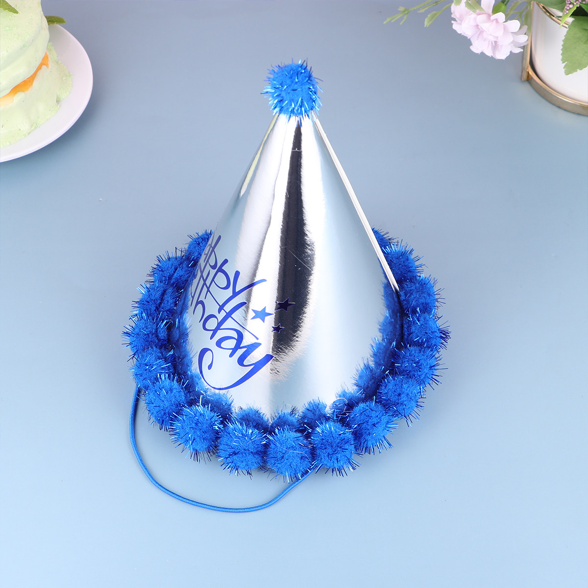 5 Adet Lazer Folyo Kağıt Pompo - Party Hat Cone incelemesi ve fiyatı